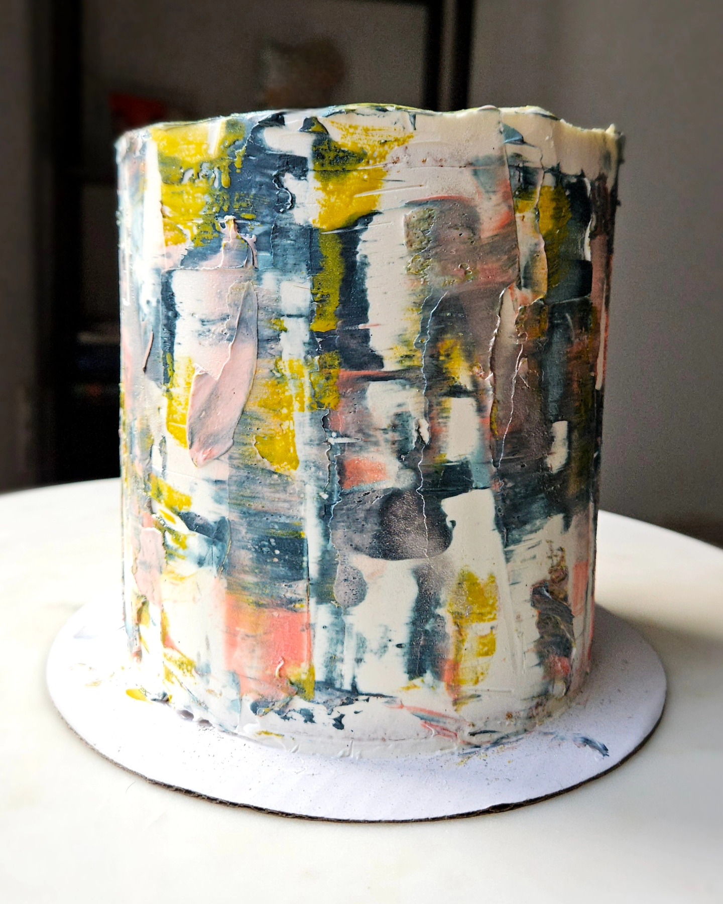 abstract cake